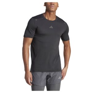 Adidas Heat.rdy Hiit Elevated Short Sleeve T-shirt Gris L Hombre