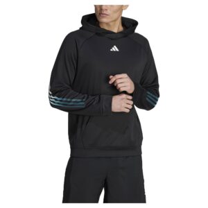 Adidas Icons 3 Stripes Full Zip Sweatshirt Negro M Hombre