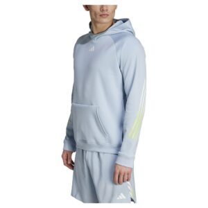 Adidas Icons 3 Stripes Full Zip Sweatshirt Azul M Hombre