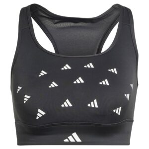 Adidas Powerreact Medium Sports Bra Negro XL / DD Mujer