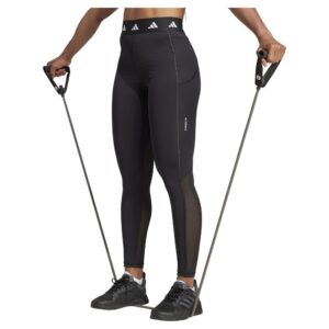 Adidas Techfit Stash Pocket Full Leggings Negro 2XS / Regular Mujer