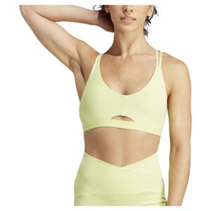 Adidas Yoga Studio Luxe Light Sports Bra Amarillo M / DD Mujer