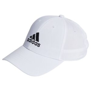 Adidas Embroidered Logo Lightweight Baseball Cap Blanco 56 cm Hombre