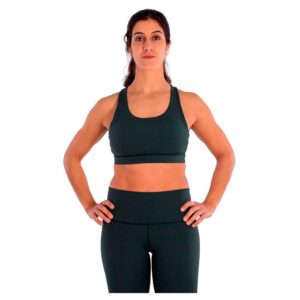 Rox Silky Mesh Sports Top Medium Support Negro XS Mujer