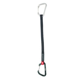 Fixe Climbing Gear Pack 4 Rock Quickdraw Negro,Plateado 35 cm