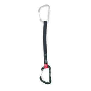 Fixe Climbing Gear Pack 4 Rock Quickdraw Negro,Plateado 24 cm