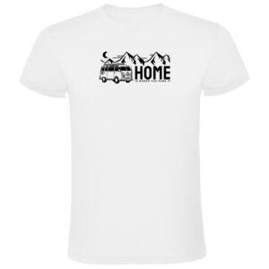 Kruskis Home Short Sleeve T-shirt Blanco 3XL Hombre