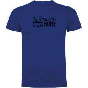 Kruskis Home Short Sleeve T-shirt Azul 3XL Hombre