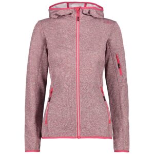 Cmp Jacket 30h5856 Hooded Fleece Rosa 2XS Mujer