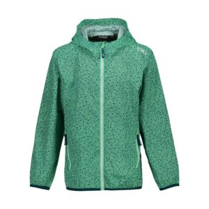 Cmp Rain Fix Hood 31x7295 Jacket Verde 6 Years Niño