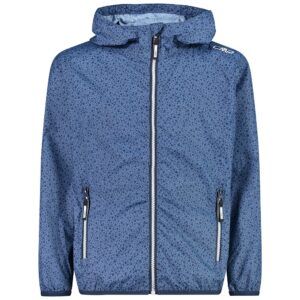 Cmp Rain Fix Hood 31x7295 Jacket Azul 5 Years Niño
