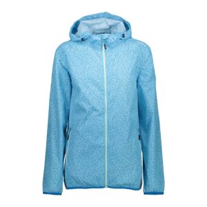 Cmp 31x7296 Rain Fix Hood Jacket Azul M Mujer