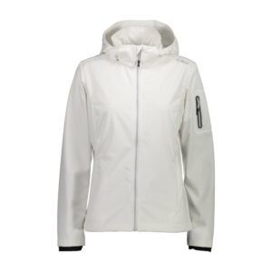 Cmp Zip Hood 39a5016+ Jacket Blanco M Mujer