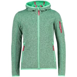 Cmp Jacket 30h5905 Hooded Fleece Verde 5 Years