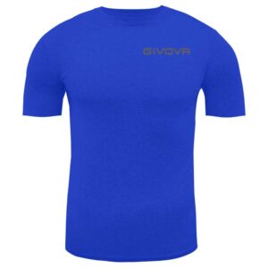Givova Corpus 2 Short Sleeve Base Layer Azul L Hombre