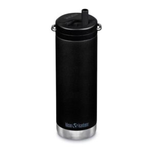 Klean Kanteen Tkwide 16oz With Twist Cap Insulated Thermal Bottle Negro