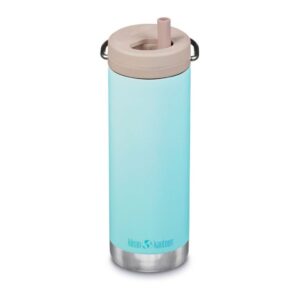 Klean Kanteen Tkwide 16oz With Twist Cap Insulated Thermal Bottle Azul