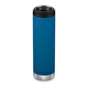 Klean Kanteen Tkwide 20oz With Café Cap Insulated Thermal Bottl Azul