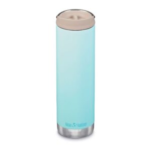 Klean Kanteen Tkwide 20oz With Café Cap Insulated Thermal Bottl Azul