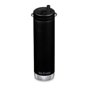 Klean Kanteen Tkwide 20oz With Twist Cap Insulated Thermal Bottle Negro