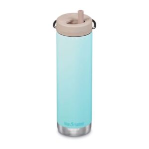 Klean Kanteen Tkwide 20oz With Twist Cap Insulated Thermal Bottle Azul