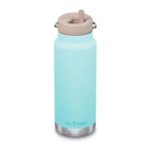Klean Kanteen Tkwide 32oz With Twist Cap Insulated Thermal Bottle Azul