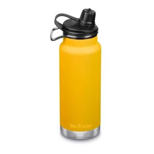 Klean Kanteen Tkwide 32oz With Chug Cap Insulated Thermal Bottle Amarillo