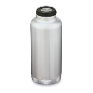 Klean Kanteen Tkwide 64oz With Loop Cap Insulated Thermal Bottle Plateado