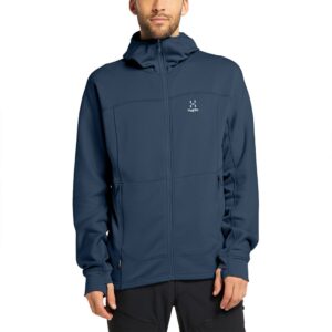 Haglofs Betula Full Zip Fleece Azul 2XL Hombre