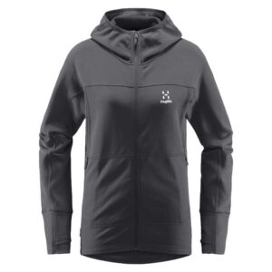 Haglofs Betula Full Zip Fleece Gris L Mujer