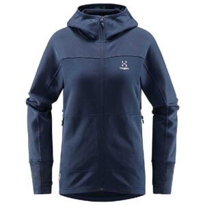 Haglofs Betula Full Zip Fleece Azul S Mujer
