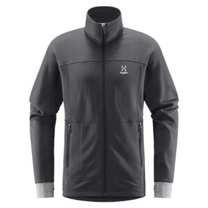 Haglofs Betula Full Zip Fleece Gris L Hombre