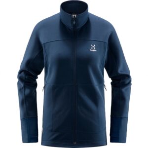 Haglofs Betula Full Zip Fleece Azul L Mujer