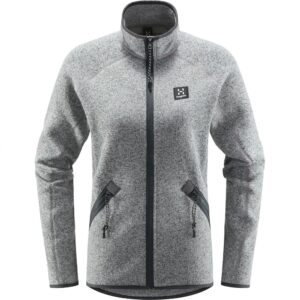Haglofs Risberg Full Zip Fleece Gris S Mujer