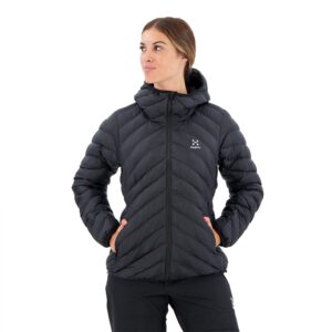 Haglofs Särna Mimic Hooded Jacket Negro M Mujer