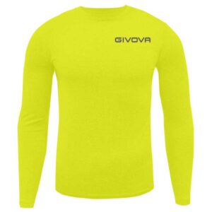 Givova Corpus 3 Long Sleeve Base Layer Amarillo 2XL Hombre