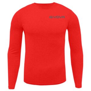 Givova Corpus 3 Long Sleeve Base Layer Rojo S Hombre