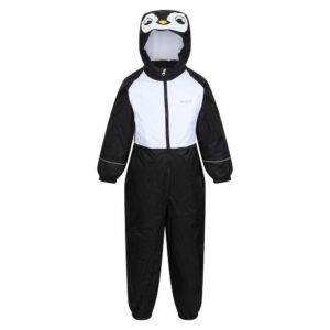Regatta Mudplay Iii Jumpsuit Negro 3-4 Years