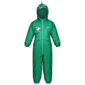 Regatta Peppa Mudplay Jumpsuit Verde 3-4 Years