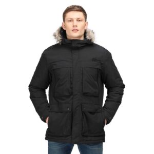 Regatta Volter Parka Jacket Negro L Hombre