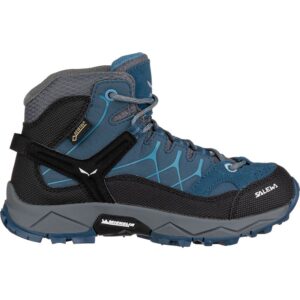 Salewa Alp Trainer Mid Goretex Hiking Boots Azul EU 30
