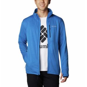 Columbia Park View Full Zip Fleece Azul S Hombre