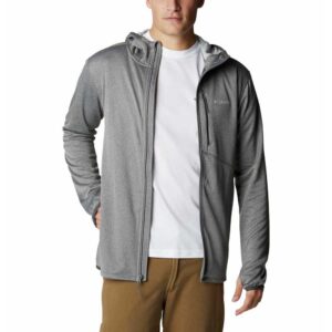 Columbia Park View Full Zip Fleece Gris XS Hombre