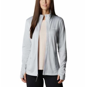 Columbia Park View Grid Full Zip Fleece Gris XS Mujer