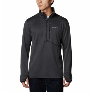 Columbia Park View Half Zip Fleece Negro S Hombre