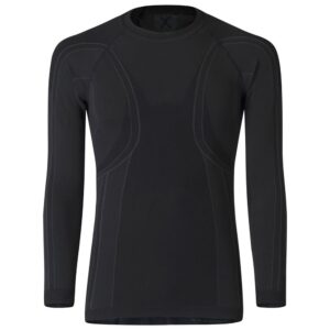 Montura Seamless Medium Long Sleeve Base Layer Negro M-L Hombre