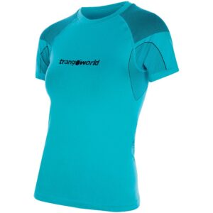 Trangoworld Pilgrim Short Sleeve T-shirt Azul S Mujer
