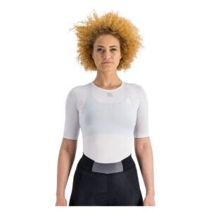 Sportful Midweight Short Sleeve Base Layer Blanco XL Mujer