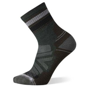 Smartwool Performance Hike Light Cushion Striped Mid Crew Socks Negro EU 38-41 Hombre