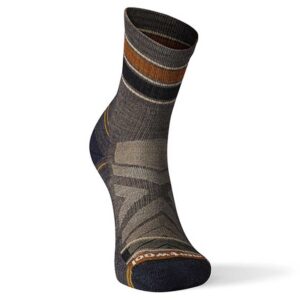 Smartwool Performance Hike Light Cushion Striped Mid Crew Socks Beige EU 42-45 Hombre